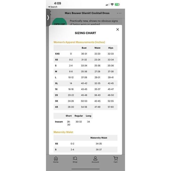 Marc Bouwer Black & Gold Sequined Dress Size 10 - Picture 12 of 12